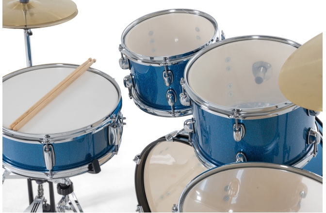 Set de tobe acustice Gretsch Renegade Drumset 10/12/14/20/14SD Blue Sparkle