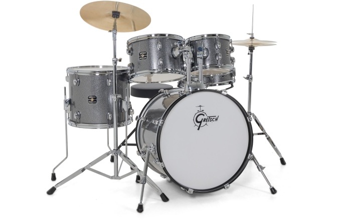 Set de tobe acustice Gretsch Renegade Drumset 10/12/14/20/14SD Grey Sparkle