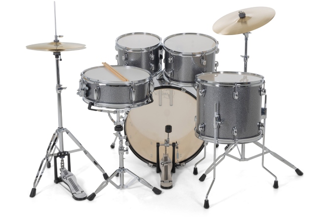 Set de tobe acustice Gretsch Renegade Drumset 10/12/14/20/14SD Grey Sparkle