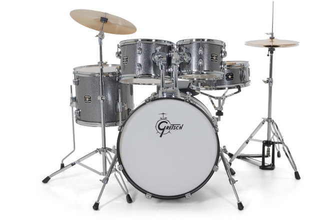 Set de tobe acustice Gretsch Renegade Drumset 10/12/14/20/14SD Grey Sparkle