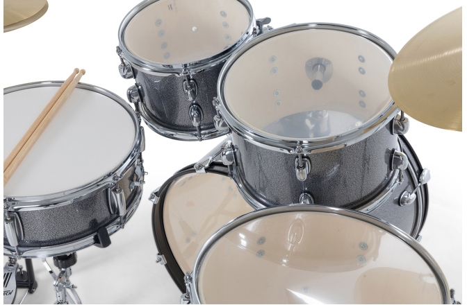 Set de tobe acustice Gretsch Renegade Drumset 10/12/14/20/14SD Grey Sparkle