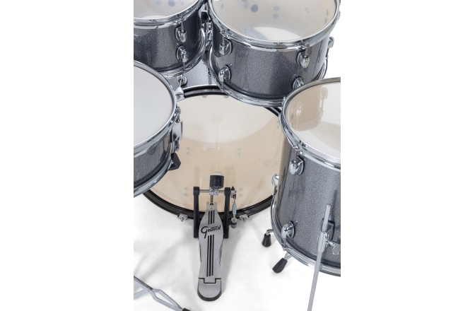 Set de tobe acustice Gretsch Renegade Drumset 10/12/14/20/14SD Grey Sparkle