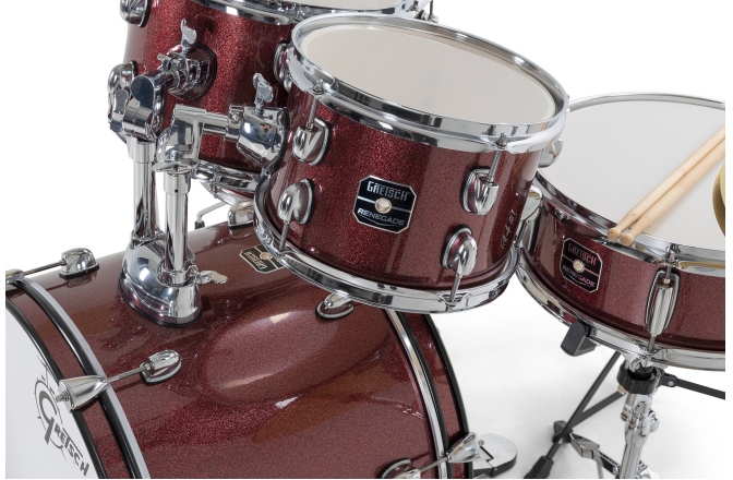 Set de tobe acustice  Gretsch Renegade Drumset 10/12/14/20/14SD Ruby Sparkle