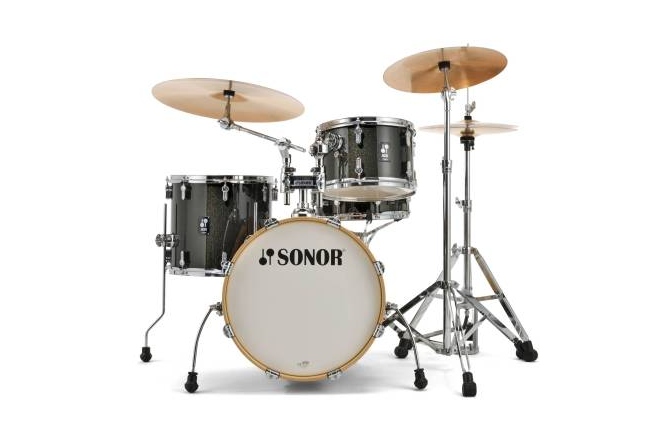 Set de tobe acustice  Sonor AQX Jazz Shell Set WM Black Midnight Sparkle