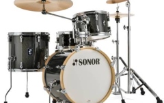 Set de tobe acustice  Sonor AQX Jazz Shell Set WM Black Midnight Sparkle