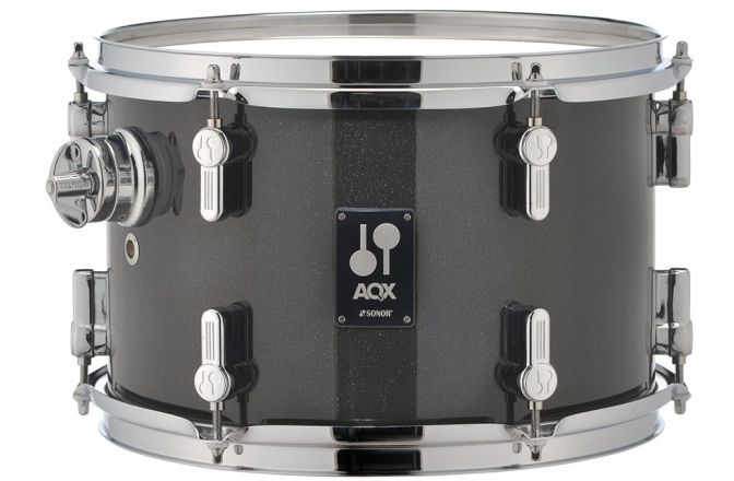 Set de tobe acustice  Sonor AQX Jungle Shell Set WM Black Midnight Sparkle
