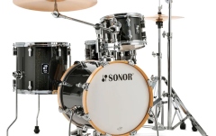 Set de tobe acustice  Sonor AQX Jungle Shell Set WM Black Midnight Sparkle