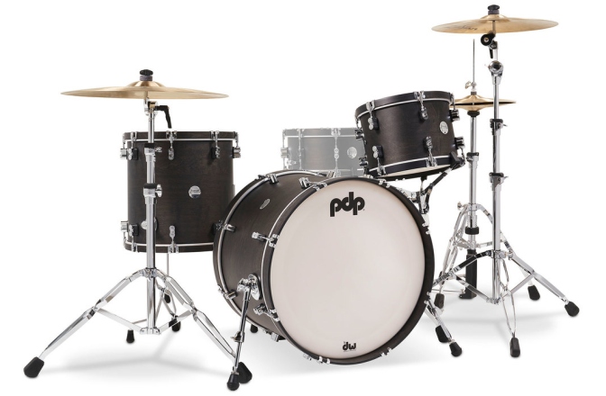 Set de tobe DW PDP Concept Classic  Wood Hoop Ebony/EH  22"BD PDCC2213EE