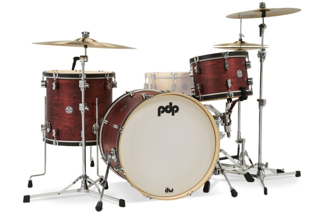 Set de tobe DW PDP Concept Classic  Wood Hoop OB Stain/EH 22"BD PD806.103