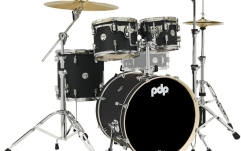 Set de tobe DW PDP Concept Maple Finish Ply Negru Satin