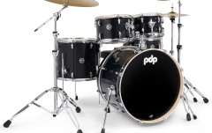 Set de tobe  DW PDP MainStage Black Sparkle Kit w/ Paiste 101 PDMA2215KTBS