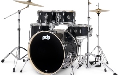 Set de tobe  DW PDP MainStage Black Sparkle Kit w/ Paiste 101 PDMA2215KTBS