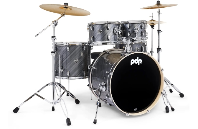 Set de tobe DW PDP MainStage TW Graphite Kit w/ Paiste 101 PDMA2215KTTG