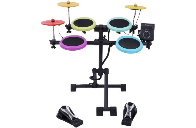 Set de tobe electronice Carlsbro Traveller-P BP1 Phantom Mesh Bundle Pack CSS4+DM8