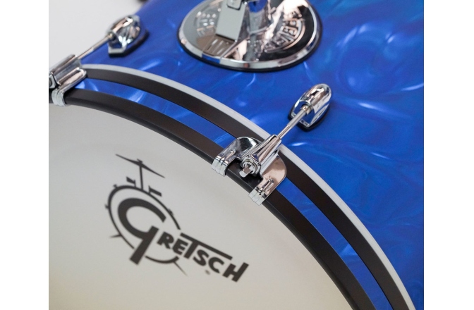 Set de tobe Gretsch Catalina Club Blue Satin Flame