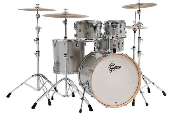 Set de tobe Gretsch Catalina Maple Argintiu stralucitor CM1-E825-SS