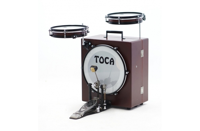 Set de tobe Toca Kickboxx Suitcase Drum TKSDS