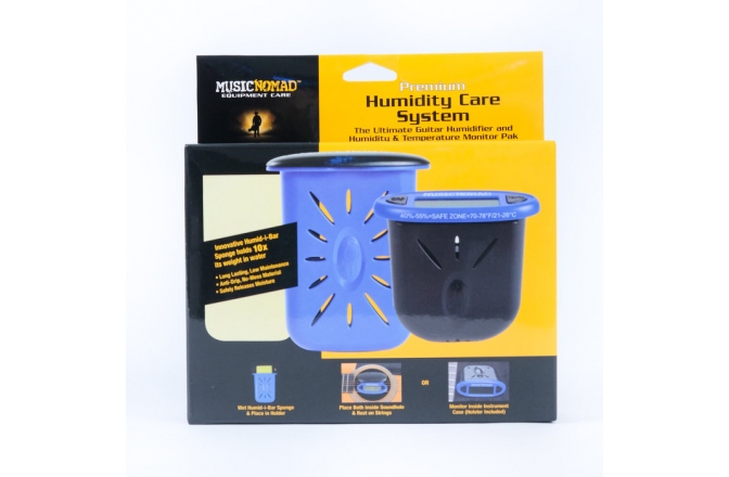 Set de umidificator cu umidimetru Music Nomad Premium Humidity Care System