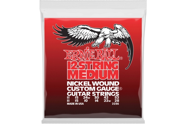 Ernie Ball Nickel Wound 12 Medium 11-52 2236