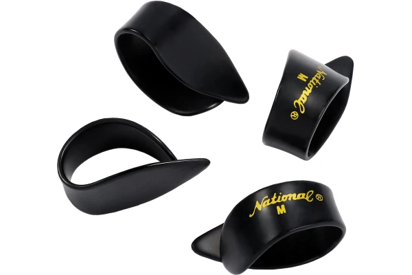 Daddario National Medium Black - 4-Pack — 3
