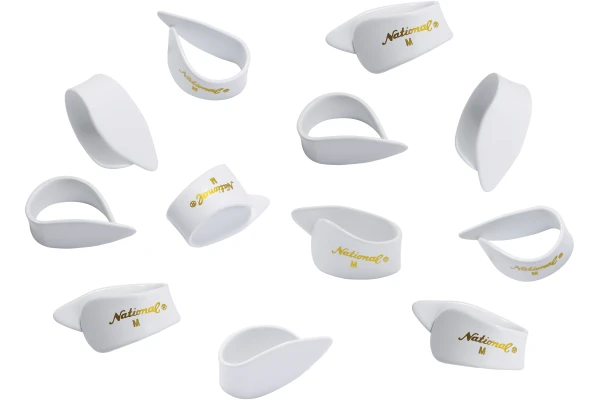 Daddario National Medium White - 12 pack — 3