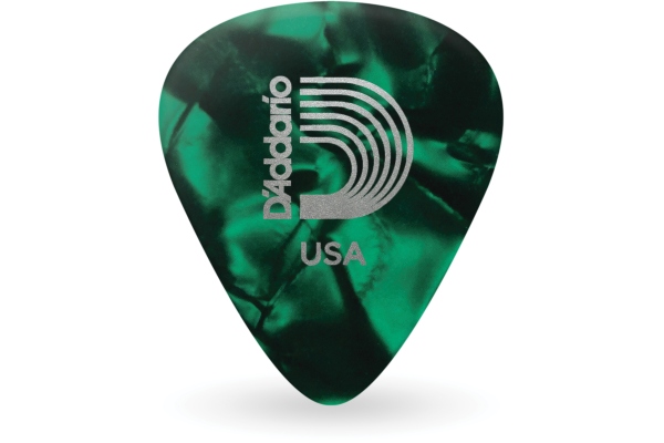 Daddario Green Pearl Celluloid 10 pack Extra Heavy
