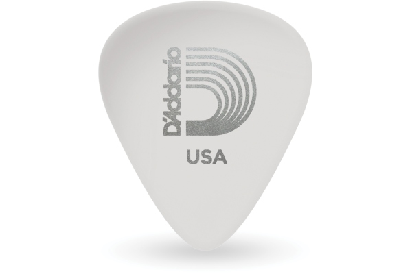 Daddario White-Color Celluloid 10 pack Medium