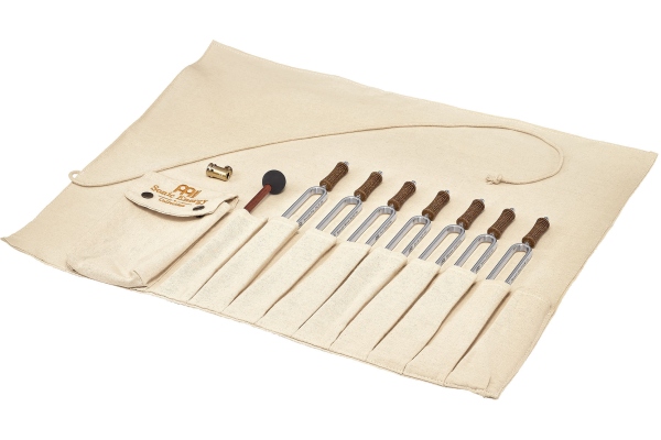 Sonic Energy Tuning Fork Chakra Set incl. Rollup Bag & Tuning Fork Vibration Foot TF-SET-CHA-R Sonic Energy Tuning Fork Chakra Set incl. Rollup Bag & Tuning Fork Vibration Foot TF-SET-CHA-R