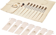 Set Diapazoane Meditație Meinl Sonic Energy Tuning Fork Chakra Set incl. Rollup Bag & Tuning Fork Vibration Foot TF-SET-CHA-R