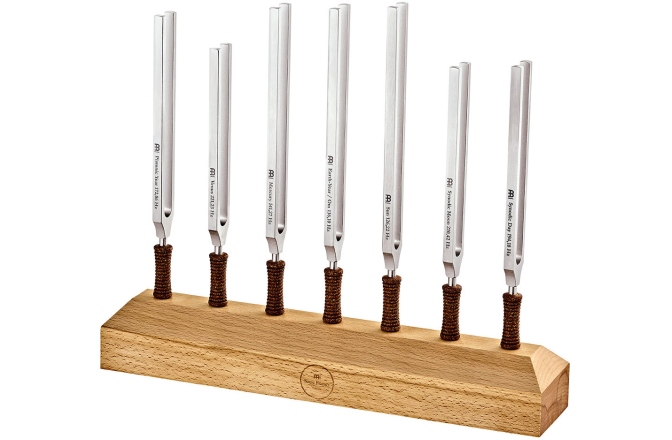 Set diapazoane meditaţie Meinl Planetary Tuned Therapy Tuning Fork Chakra Set - 7 pcs.