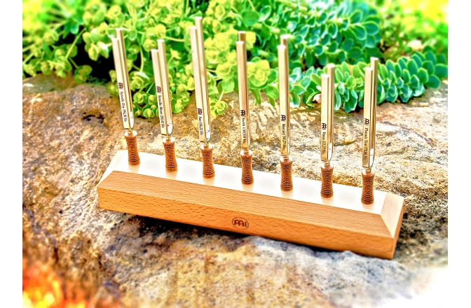 Set Diapazoane Meditaţie Meinl Planetary Tuned Tuning Forks - Chakra Set - Content: 7 Tuning Forks, inlcuding Stand