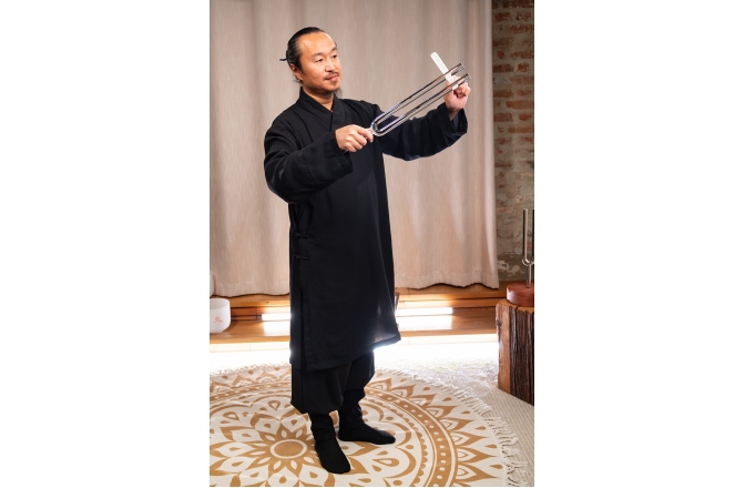 Set Diapazoane Meinl Sonic Energy 2-piece TCM Crystal Tuning Fork Yin & Yang Set