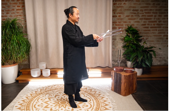 Set Diapazoane Meinl Sonic Energy 2-piece TCM Crystal Tuning Fork Yin & Yang Set