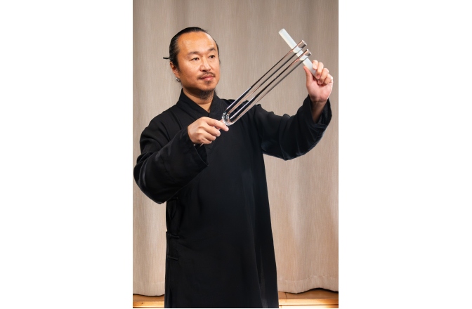 Set Diapazoane Meinl Sonic Energy 2-piece TCM Crystal Tuning Fork Yin & Yang Set