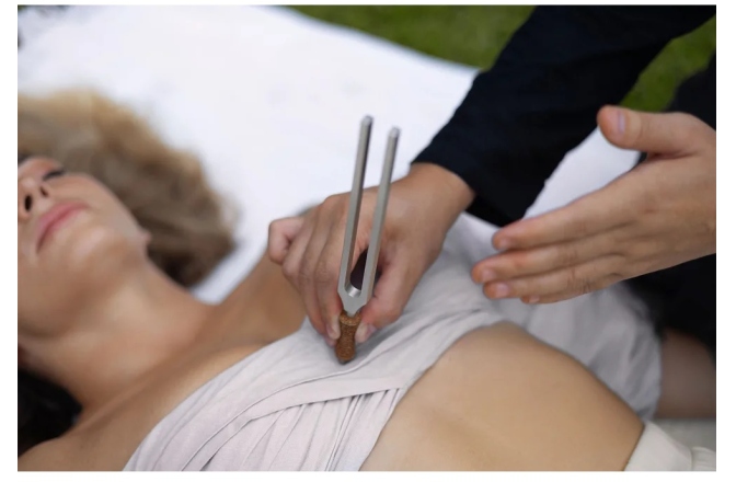 Set diapazoane terapeutice  Meinl Sonic Energy 2-piece TCM Therapy Tuning Fork Yin & Yang Set