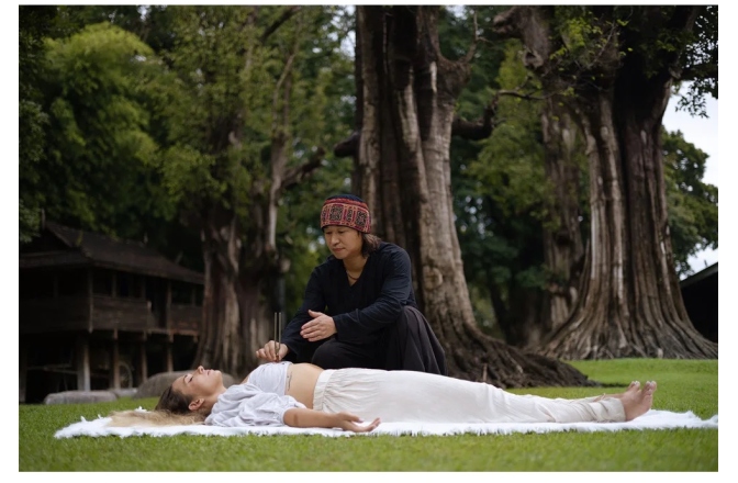 Set diapazoane terapeutice  Meinl Sonic Energy 2-piece TCM Therapy Tuning Fork Yin & Yang Set