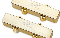 Set doze chitară bas MEC Pickups  Active J/J-Style Bass Pickup Set, Metal Cover, 4-String - Gold