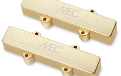 Set doze chitară bas MEC Pickups  Active J/J-Style Bass Pickup Set, Metal Cover, 5-String - Brushed Gold