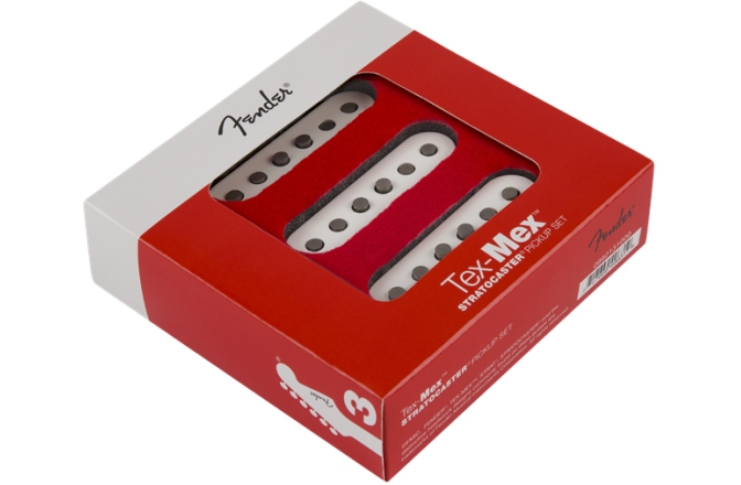 Set doze Fender Tex-Mex Strat White set