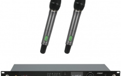 Set dual microfoane wireless PSSO Set WISE TWO + 2x Dyn. wireless microphone 823-832/863-865MHz