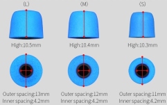 Set Earpads KZ Acoustics KZ Acoustics Earplugs set