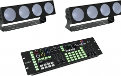 Set EUROLITE 2x LED CBB-4 + DMX LED Color Chief Controller Eurolite Set 2x LED CBB-4 + DMX LED Color Chief Controller