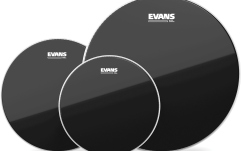 Set fețe de tobă Evans Black Chrome Tompack Standard (12 inch  13 inch  16 inch)