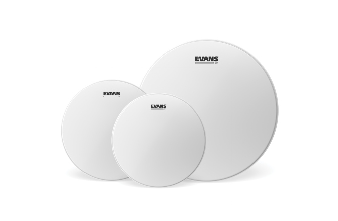 Set feţe de tobe Evans G1 Tompack Coated Fusion (10 inch 12 inch 14 inch)
