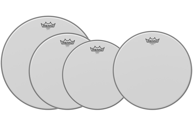 Set feţe de tobe Remo Faţă tobă Pro Pack Emperor Coated 12''/13''/16'' + free 14''