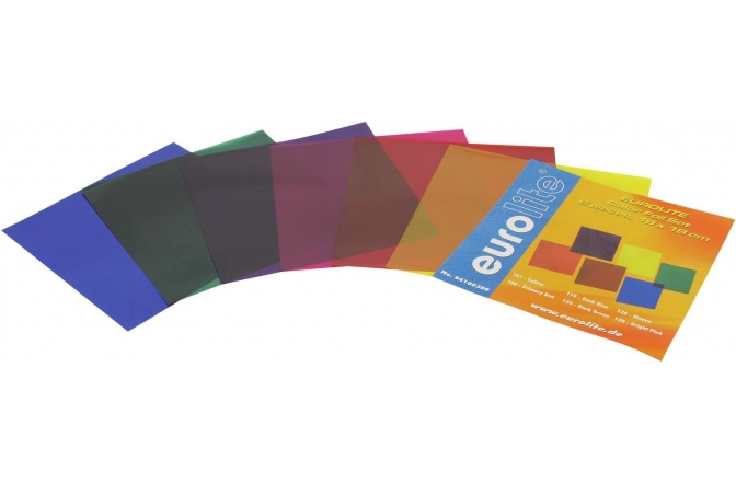 Set folii Eurolite Color-Foil Set 19x19cm