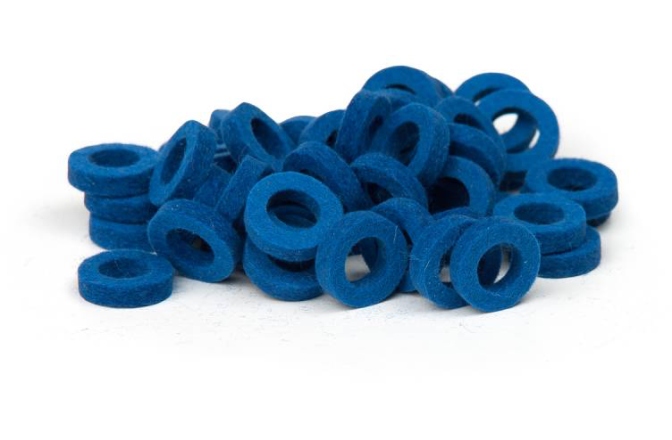 Set garnituri strap Bulldog Natural Felt Rings - Gentian Violet