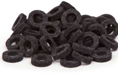 Set garnituri strap Bulldog Natural Felt Rings - Graphite