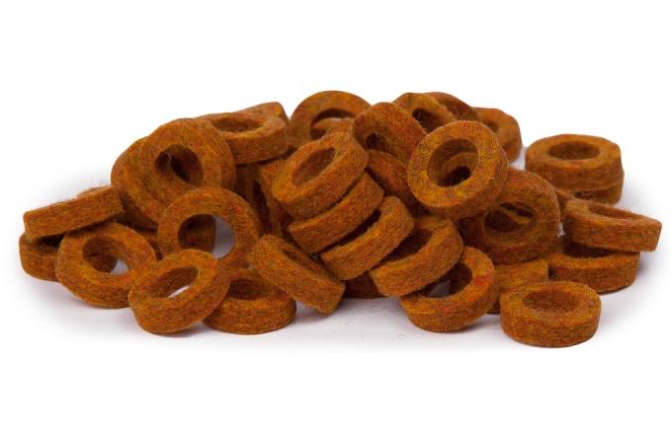 Set garnituri strap Bulldog Natural Felt Rings - Mottled