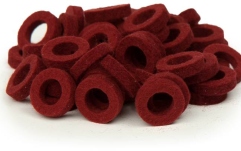 Set garnituri strap Bulldog Natural Felt Rings - Puce